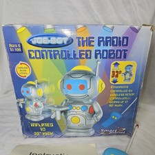 Vintage Joe-Bot 32" Inflatable Remote Radio Control RC Robot Smart Planet