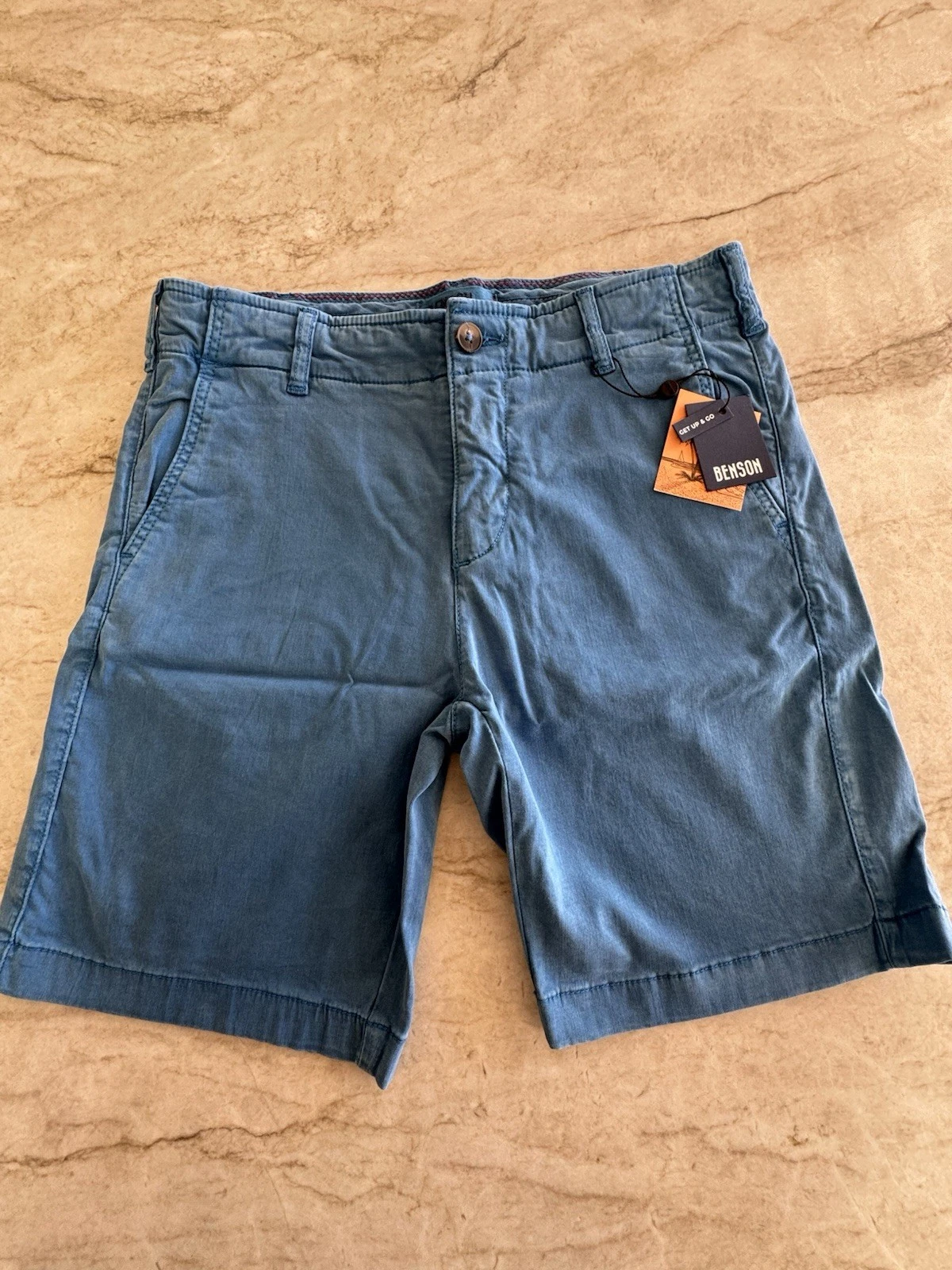 Benson Shorts Men’s Blue Size 36 BNWT