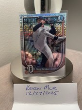 2025 Bowman Chrome - Tarik Skubal #95 Mega Box Mojo Refractor