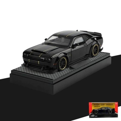 1:32 Dodge Challenger SRT Hellcat Redeye Diecast Car Alloy Model w/ Sound Light