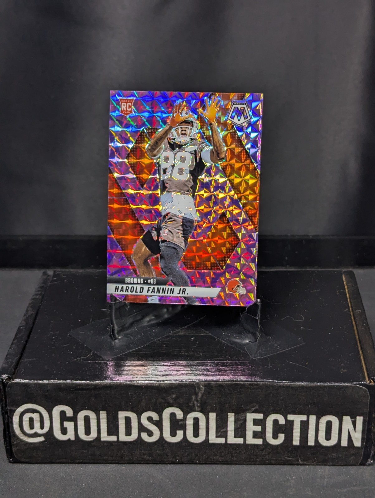 2025 Mosaic HAROLD FANNIN JR. #384 RC Purple Reactive Prizm