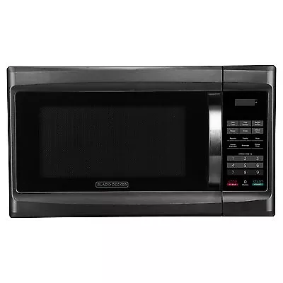 Black and decker 1.1 clearance cu ft microwave