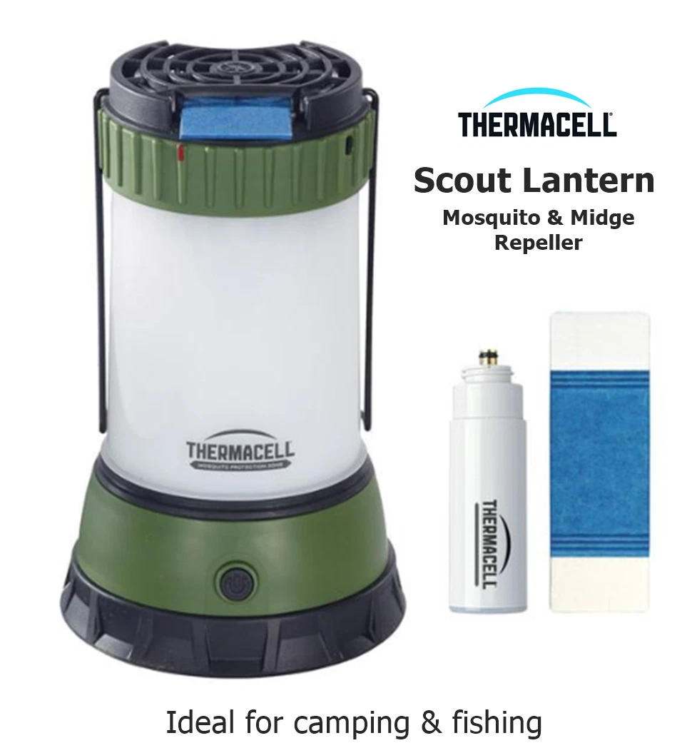 Thermacell Scout Mosquito and Midge Repeller Lantern Ideal for