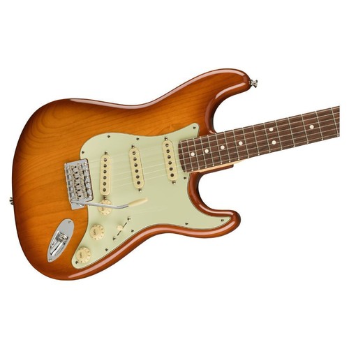 Fender American Performer 6-String Stratocaster Honey Burst Guitar - Picture 4 of 6