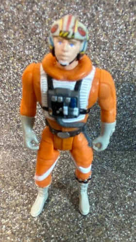 Star Wars - Luke Skywalker in X-Wing Fighter Pilot Gear Figure- LQQK No Reserve