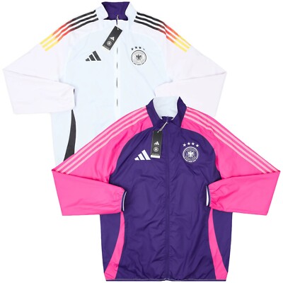 2024/25 Germany Reversible Anthem Jacket adidas [IX0405] MSRP $110