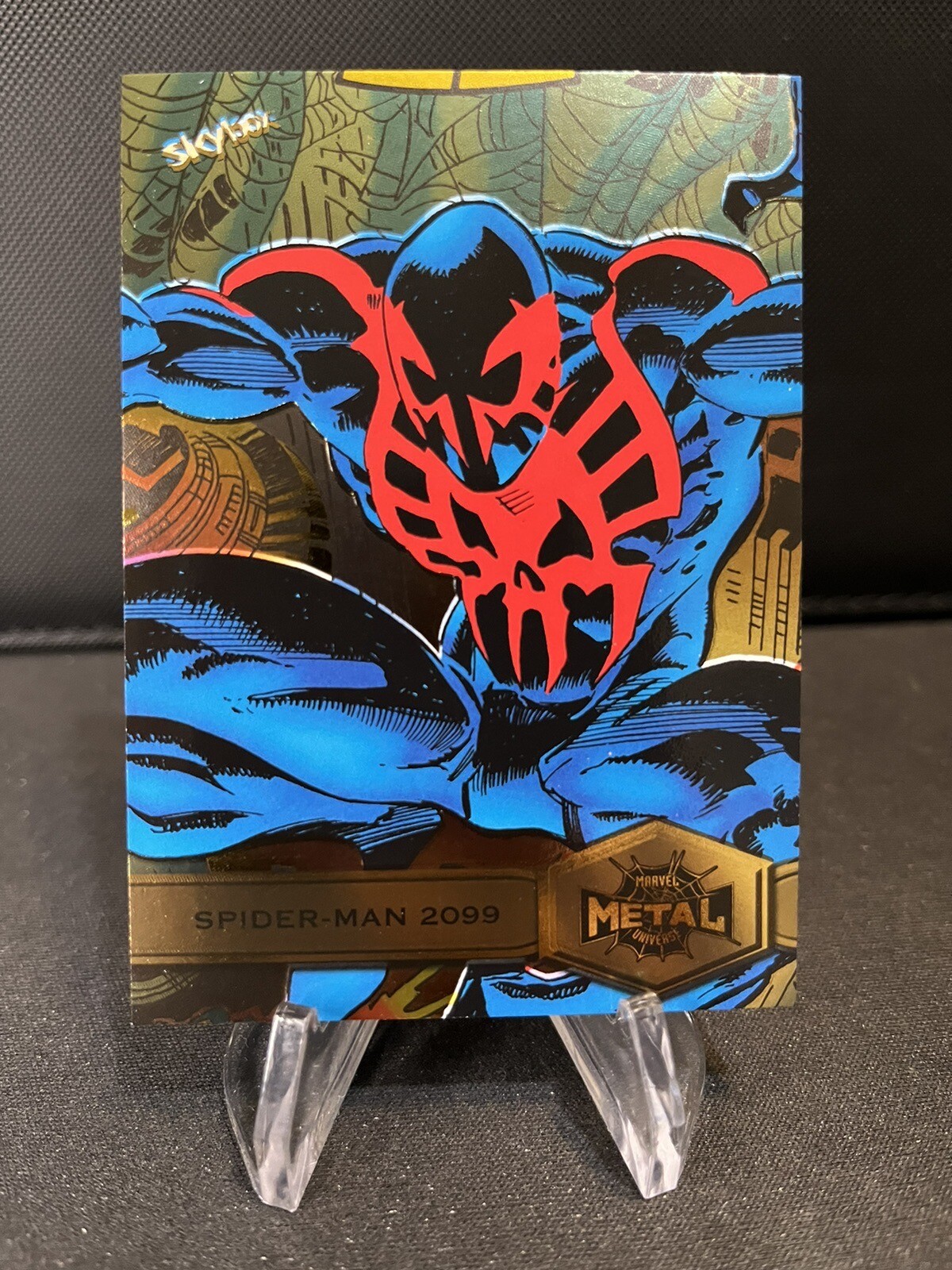 2021 SkyBox Marvel Metal Universe Spider-Man 2099 High Series Gold #184