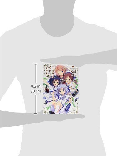 Gochuumon wa Usagi desu ka 1- 8 Manga set Japanese comic Is the order a  rabbit