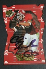Chris Samuels Univ Alabama Autographed Signed 2000 PressPass Breakout #10 Card
