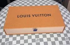 Authentic LOUIS VUITTON Drawer Style Empty Box 9.75"x 5.25" x 1.75".