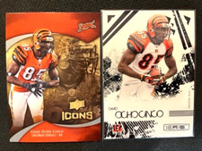 NFL - Chad Ocho Cinco 2009 Upper Deck ICONS & 2009 Donruss Rookies & Stars