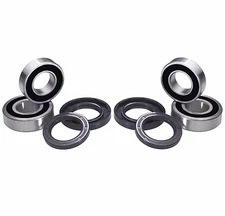 Both Front Wheel Bearing Seal Kits fits 1993-2000 Honda FourTrax 300 TRX300 2x4