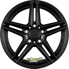 2x Rial M10 racing-schwarz 8.5x19 ET35.5 - LK5/112 ML66.5 Felge Alu