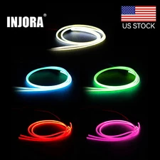 US,INJORA Flexible Cuttable LED Strip Lights for RC Cars,1 set