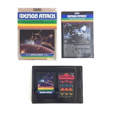 Imagic New Demon Attack Game Cartridge For Intellivision