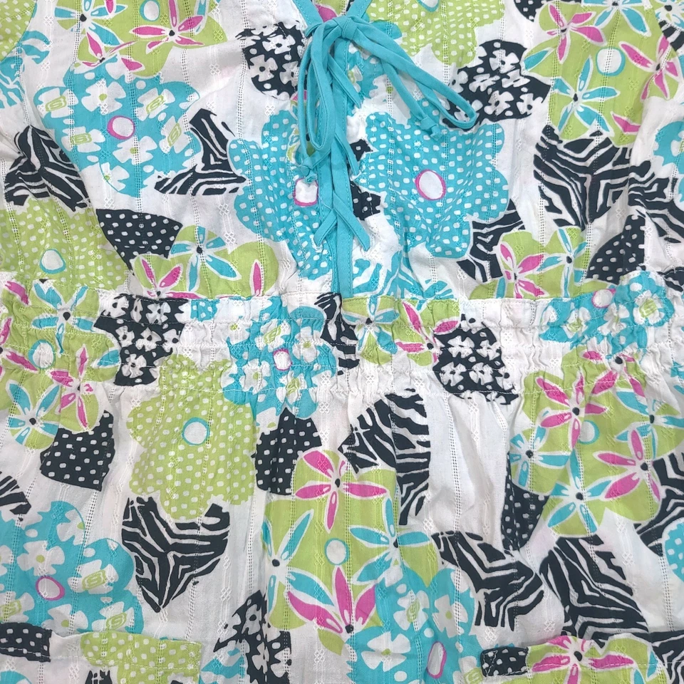 Sketchers Women's Medical Scrubs Top Shirt Size Small S Bright Colors - Image 3 of 4