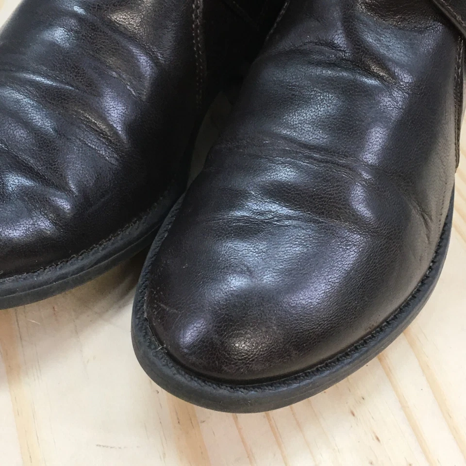 Life Stride Boots Womens 7 Wide WC Racey Knee High Tall Riding  Brown Zipper - Image 4 of 4