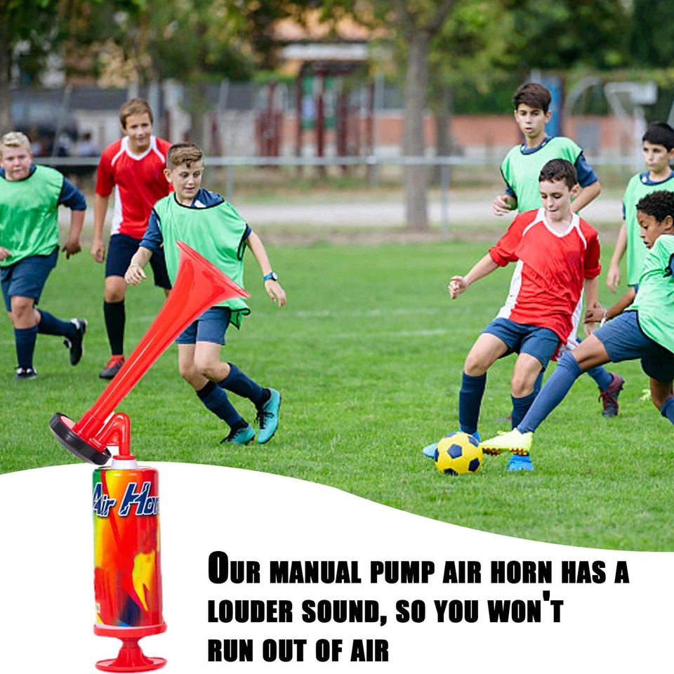 Air Horn Pump Action Fog Hand Held Football Festival Loud Events Never Runs Out - image 2 of 4