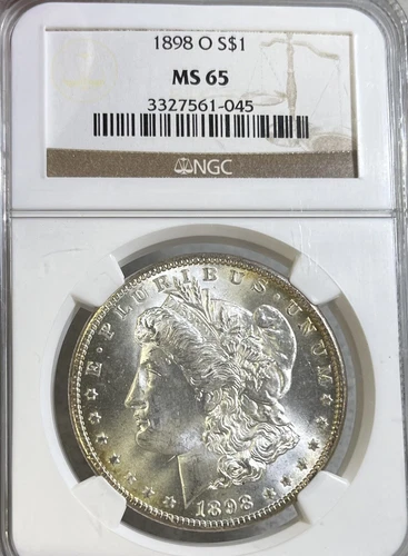 1898-O NGC MS65 Morgan Silver Dollar