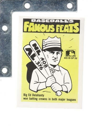 1986 Fleer Baseball's Famous Feats/w Sticker INSERT Pick From List Up To 35%OFF - Picture 57 of 84