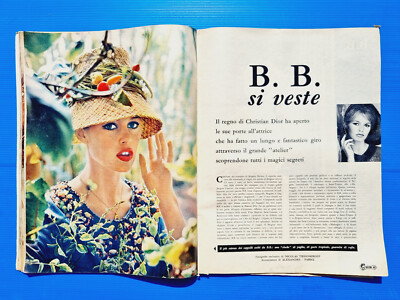 La Semaine Incom 5 Mai 1960 Brigitte Bardot-Fausto Coppi-Garibaldi