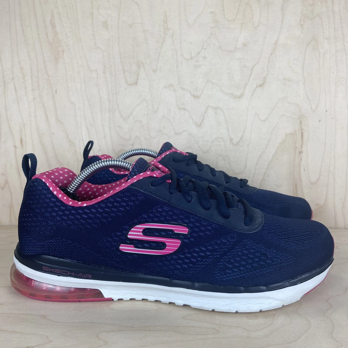 skildpadde porcelæn pie Skechers Skech-Air Infinity Women 8.5 Running Shoes Blue Memory Foam  Sneakers | eBay