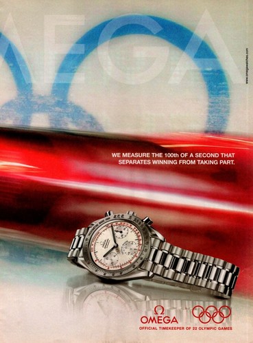 Omega Speedmaster Torino Olympic 3538.30.00 Vintage 2 Page Print Ad Circa 2006 - Picture 3 of 3