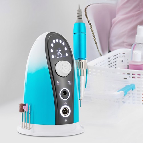 Nail Drill Machine Electric Nail File Manicure Pedicure Polishing Shape Tool - Picture 10 of 21