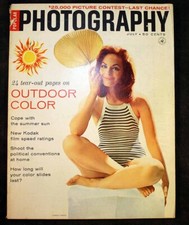 Popular Photography Magazine1960 Outdoor Color Cope with Summer Sun