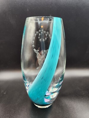 Lenox Caithness Disney Fantasia Swirls Of Mickey's Magic Glass