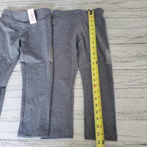 NWT - Lot of 2 Justice Girls Gray Pedal Pants Size 8 - Picture 8 of 8
