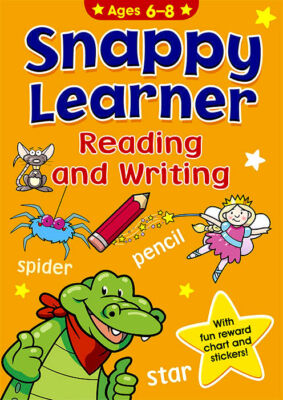 Snappy Learner Reading & Writing Educational School Book & Reward Chart Age 6-8