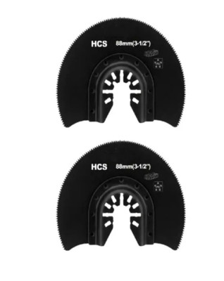 3-1/2 Inch Semicircle Saw Blades Set of 2, Precision Cutting Tool Blades