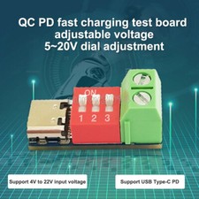 USB Type-C PD PD Decoy Module QC Fast Charging Test Board Adjustable Voltage DIY