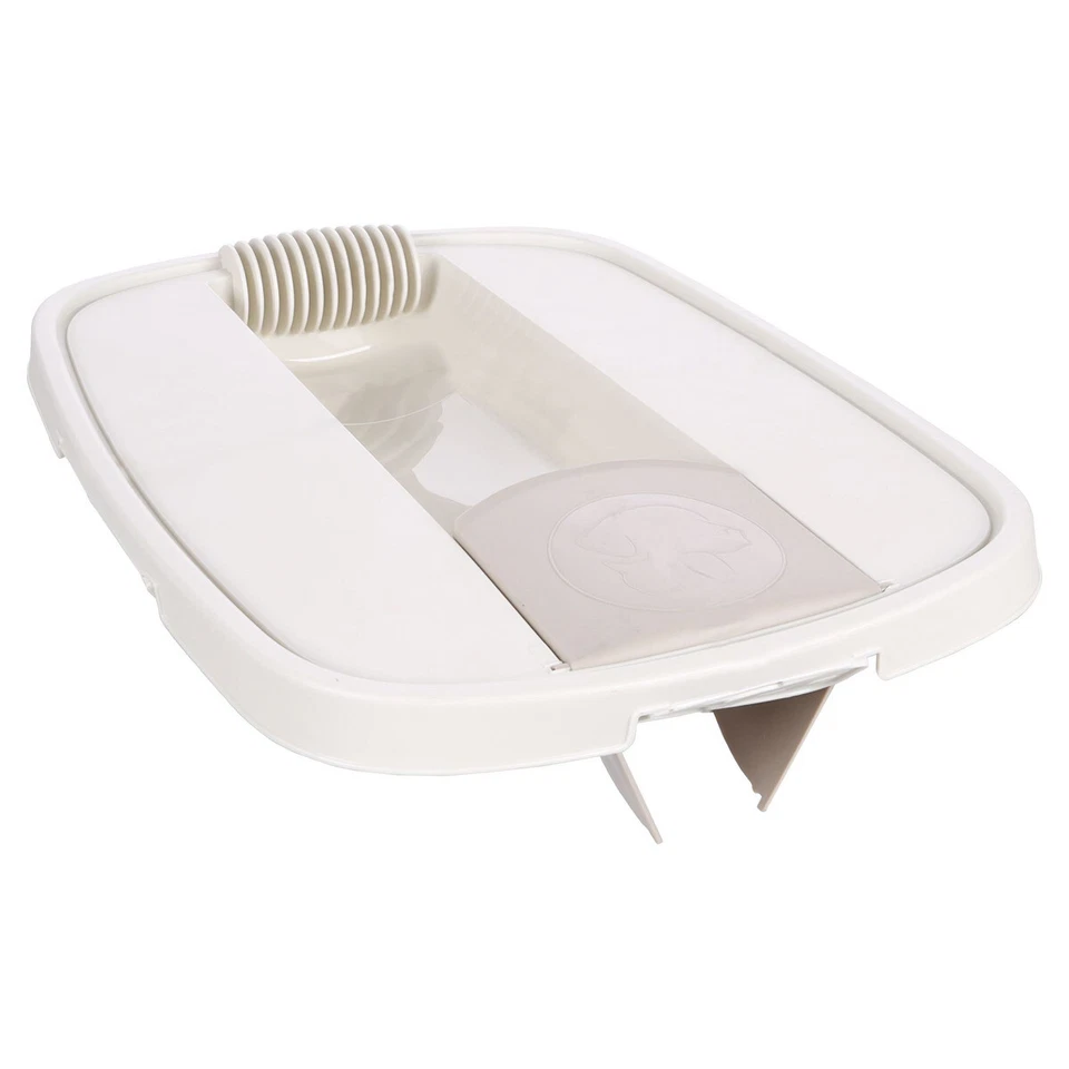 Flamingo Deckel Futtertonne June - Ersatzdeckel in Taupe/Beige aus Kunststoff - Bild 4 von 4