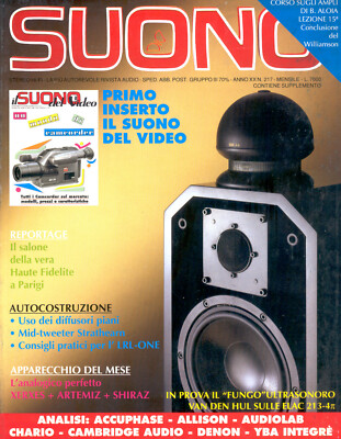 TON JAHR XX NUMMER 217 JUNI 1991 ELAC - CHARIO - ACCUPHASE - DENON - ROKSAN