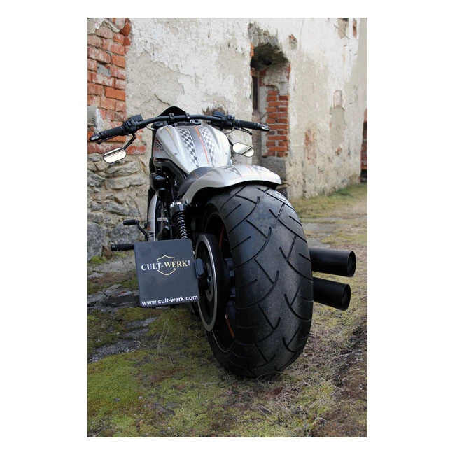 Cultwerk Soporte De Placa Lateral A Para Harley-Davidson V-Rod 02-17 - Imagen 3 de 3