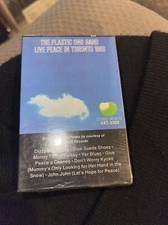 JOHN LENNON THE PLASTIC ONO BAND - LIVE PEACE TORONTO 1969 APPLE CASSETTE TAPE