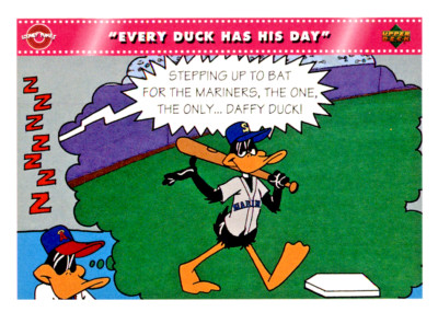 1992 Upper Deck Looney Tunes    158   Every Duck Has His Day  Jim Abbott