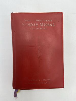 New Saint Joseph Sunday Missal and Hymnal Complete Edition 1986