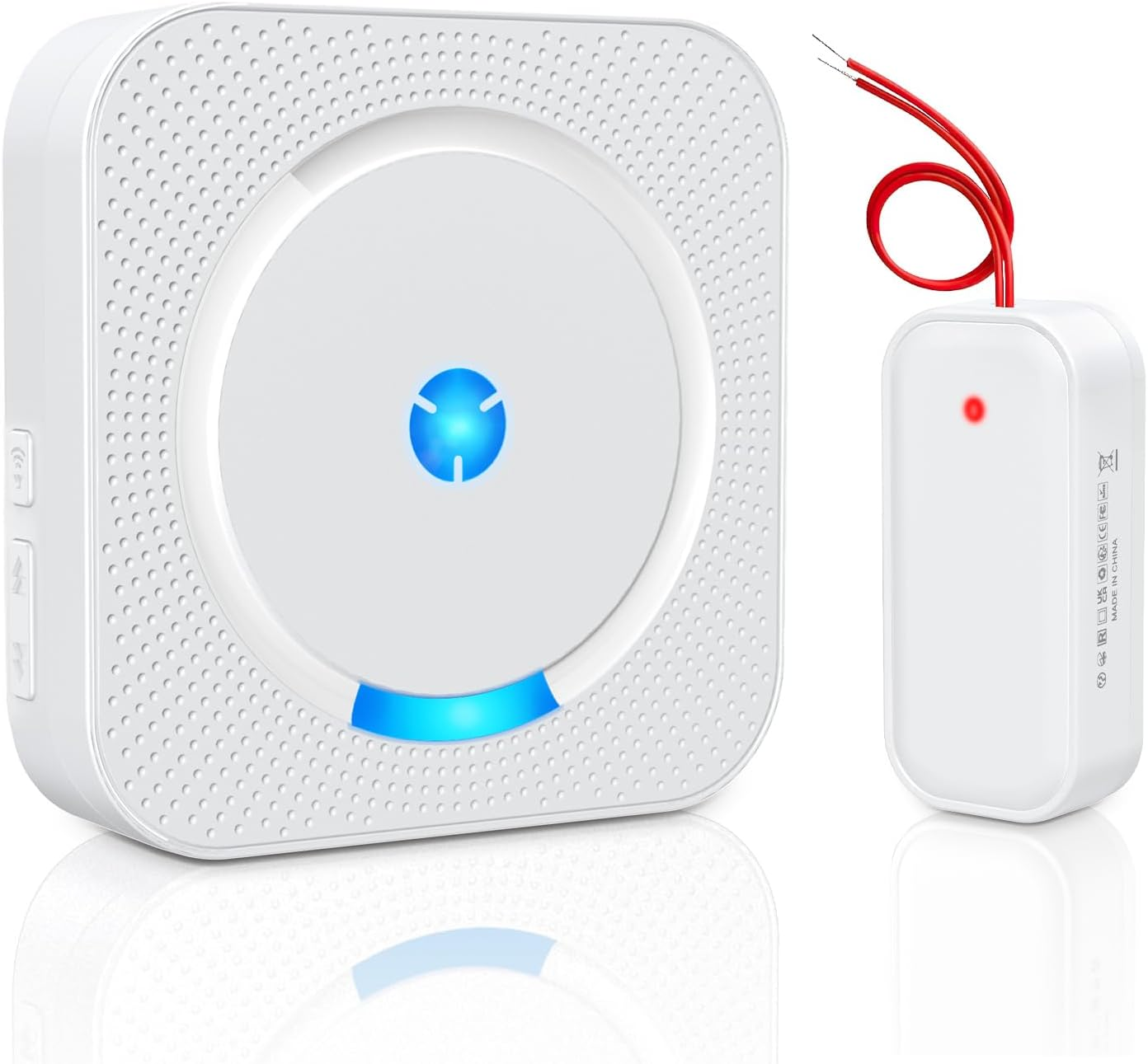 Wireless Doorbell Extender with Receiver for Wired Doorbells - Convert Existing System to Wireless-image