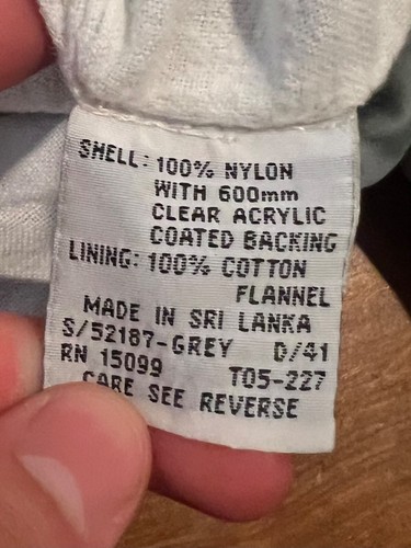 Vintage 90s The Men’s Store Sears L Gray Jacket Wind Breaker - Picture 5 of 5