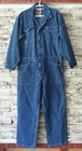 Men's LOT 951 Stripe Denim Coverall Jeans Motorcycle Mechanic UNION-ALL JUMPSUIT