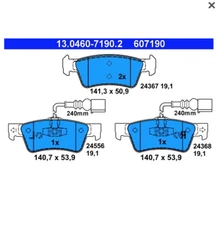 ATE Disc Brake Pad Set For VW Touareg (607190) #GR