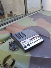 Vintage Bearcat 5 BC-5 desktop scanner with crystals antenna WORKING CONDITION