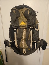 Kelty Coyote 4750 Backpack Internal Frame Hiking Camping Bag Unisex Green