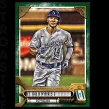 2022 Topps Gypsy Queen - Edward Olivares #10 Green