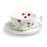 Tealogic Caprice Tasse + Untertasse 0,18 L - Fine Bone China Porzellan