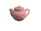 Vintage Shawnee USA Pottery Teapot, Pink, 5”
