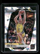 YANNI WETZELL 2024-25 Panini Prizm EuroLeague Turkish Airlines Cracked Ice #159